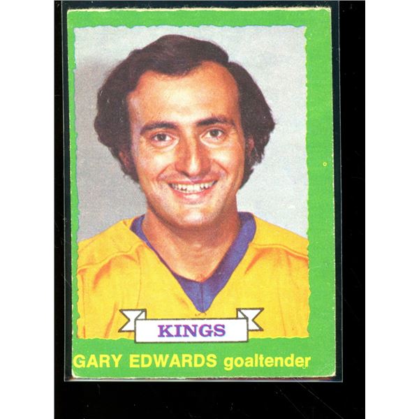 1973-74 O-Pee-Chee #199 Gary Edwards