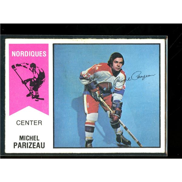 1974-75 O-Pee-Chee WHA #52 Michel Parizeau