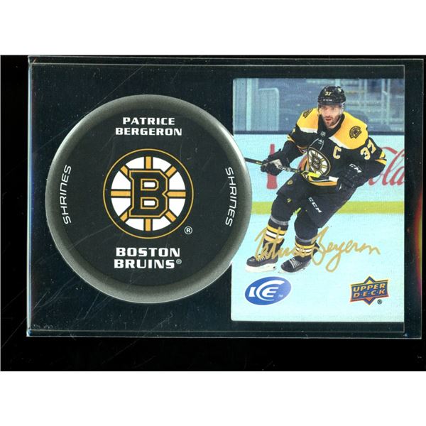 2021-22 Upper Deck Ice Shrines #SH15 Patrice Bergeron