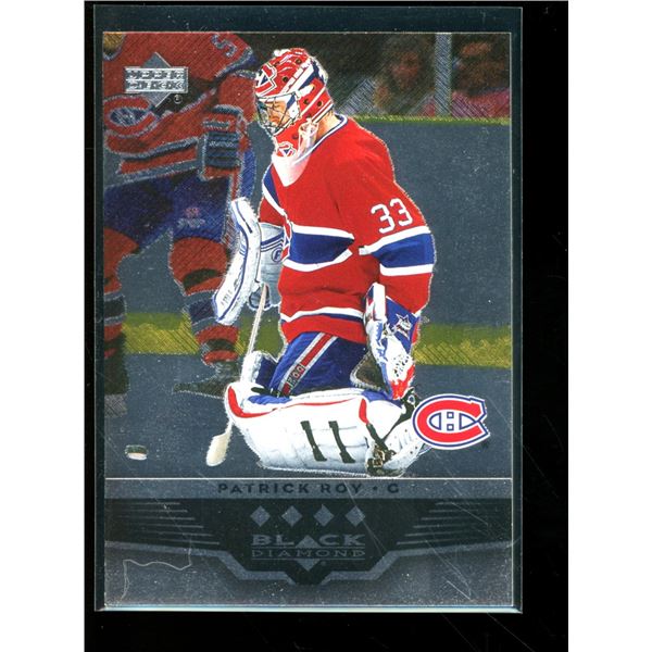 2005-06 Black Diamond Quad Diamond #187 Patrick Roy