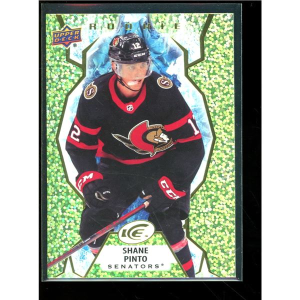2021-22 Upper Deck Ice Green #142 Shane Pinto