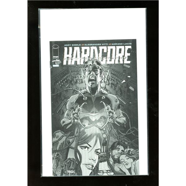 Image Hardcore #1 Black & White Variant