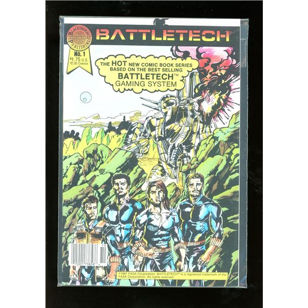 Blackthorne Publishing Battletech The Dragon's Last Stand #1