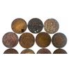 Image 3 : GROUPING 15 CANADA KING GEORGE LARGE CENT COINS MIXED