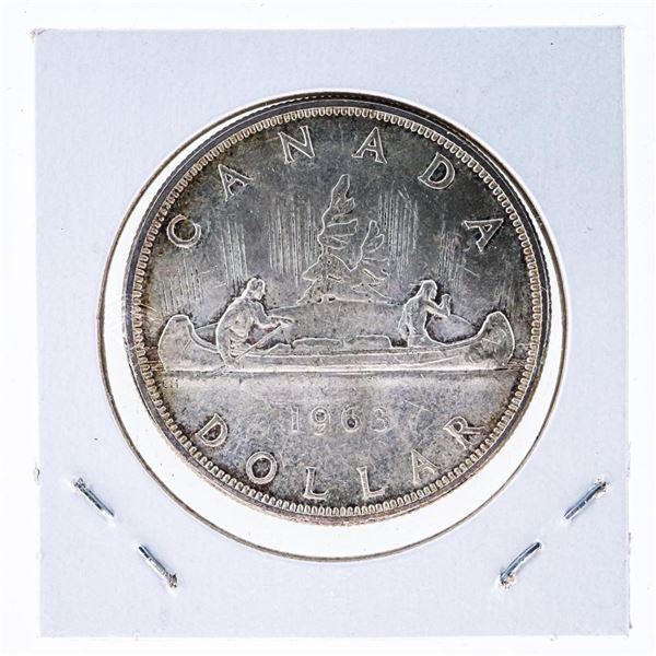 Canada 1963 Silver Dollar