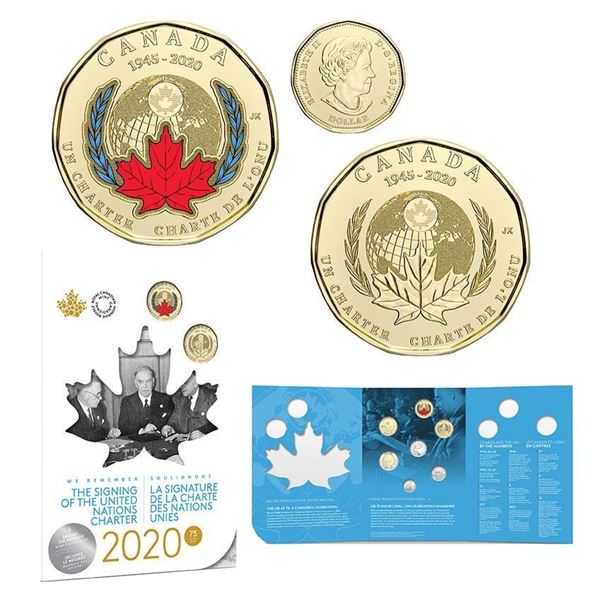 2020 75th Anniversary of the Signing Of The United Nations Charter Collector Keepsake Card