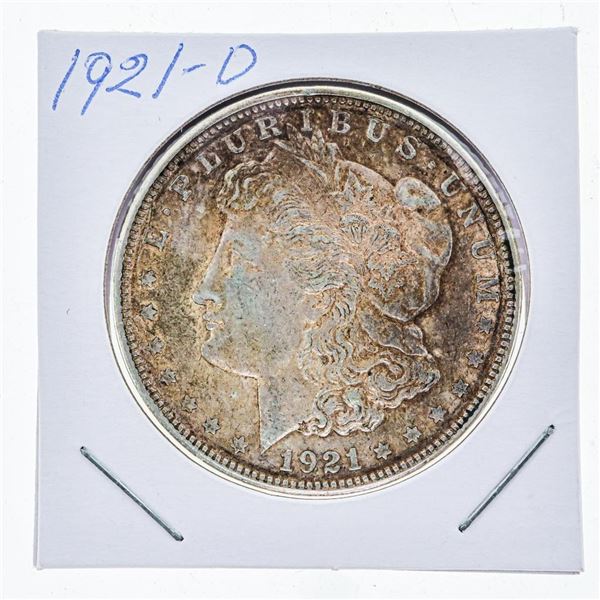 1921D USA Silver Morgan Dollar