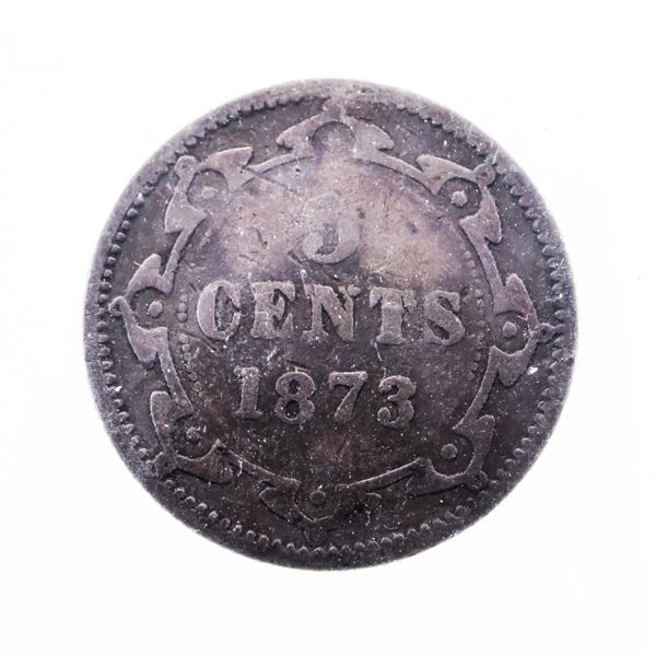 NFLD 1873  5C, G-6, Obverse 1; Marks - ICCS