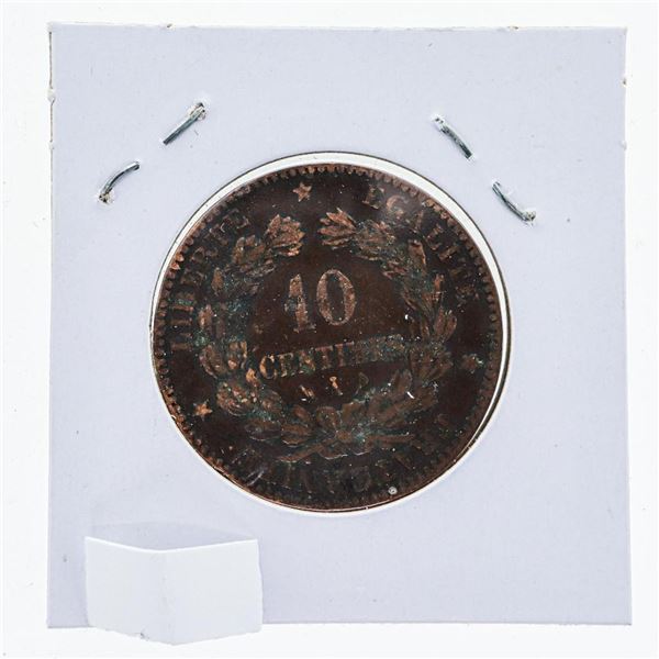 1897 France 10 Cemimes