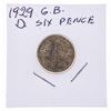 Image 1 : 1929D  Great Britain Six Pence
