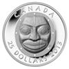 Image 1 : RCM Fine Pure Silver 2013 $25 Coin - Grandmother Moon Mask