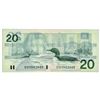 Image 2 : 1991 Bank of Canada $20 Choice UNC (EVC) w/B.P.N.