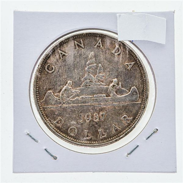 1937 Canada Silver Dollar