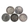 Image 2 : Group of 5 Canada Historical Silver Ten cents - Pre 1937