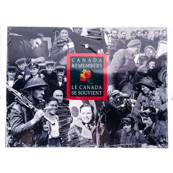 Canada Remembers Coin & Book Display