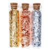 Image 2 : The Elements Gift Set - Gold - Silver - & Copper, Assayers Glass Jars Filled With Pure Elements. Col