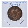 Image 2 : 1900 10 Centimes France