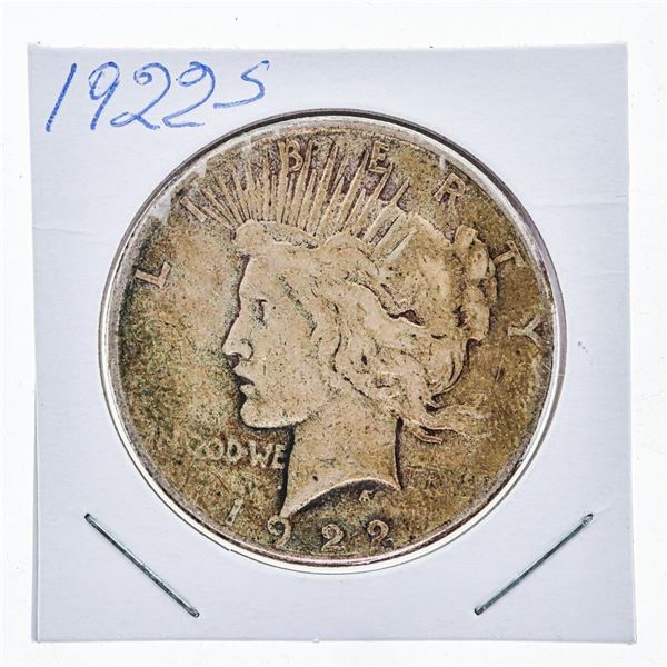 1922S USA Silver Peace Dil