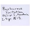 Image 3 : Barbarous Imitation Philip I, Macedonia 2.9GR AE 15