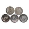 Image 2 : Group of 5 Canada Historical Silver Ten cents - Pre 1937