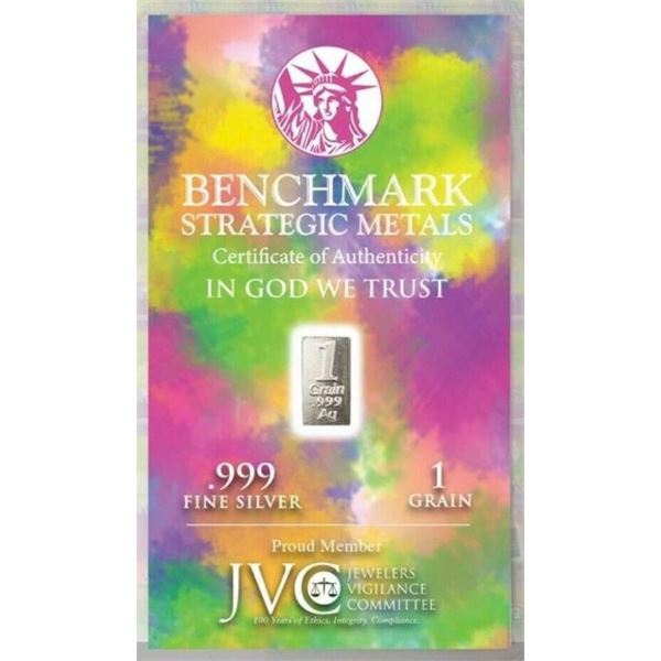 .999 Fine Pure Silver Bar - Liberty.