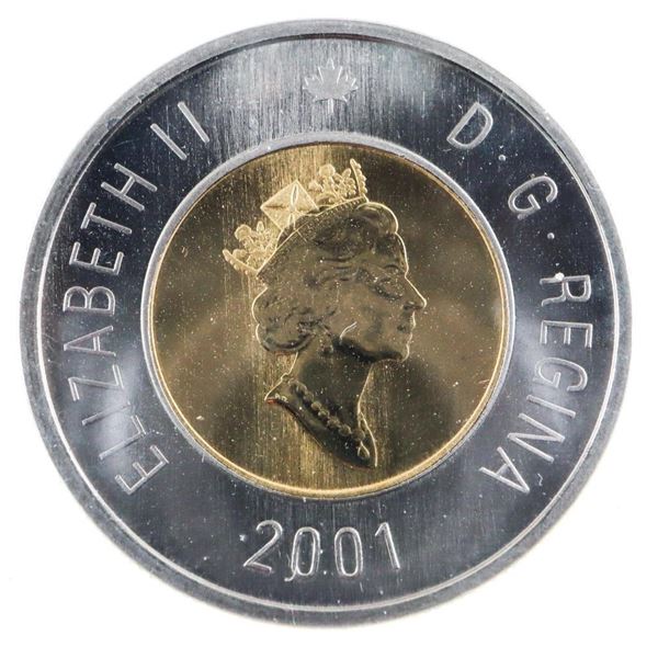 Canada 2001 $2 Coin SP67 ICCS1