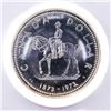 Image 3 : Canada,RCMP 1873-1973 Silver Dollar w/ Giclee Display -"ALWAYS GET THEIR MAN"