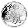 Image 3 : The Age of Dinosaurs - Solid Silver Collection - 3 x 1oz. .999 Fine Silver Medallions