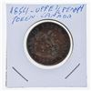 Image 1 : 1854 Upper Canada 1/2 Penny Token