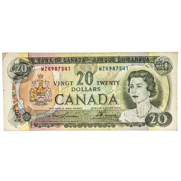 Bank of Canada 1969, $20