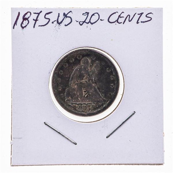 1875 USA 20 Cent Coin