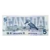 Image 2 : Bank of Canada 1986 $5 UNC (ANP)  - OLMSTEAD ORIGINAL