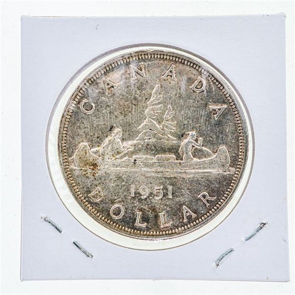 1951 Canada Silver Dollar