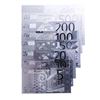 Image 4 : .9999 Fine Silver Leaf EURO Note Collection -Currency Album