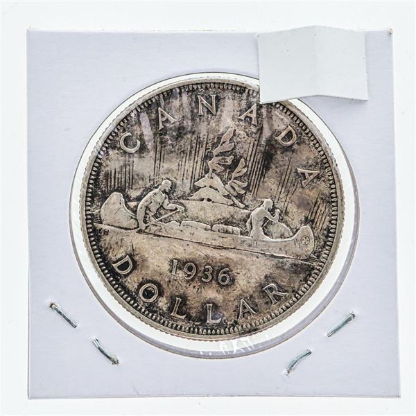 1936 Canada Silver Dollar