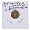Image 1 : 1945 Philippines 10 Centavos US- Administration