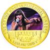 Image 1 : TAYLOR SWIFT - 24kt Gold Overlay Collector Medallion - One of The Most Influential Singers.