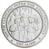 Image 1 : Sterling Silver Medallion - South Carolina Votes For Nullification" 1832