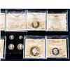 Image 4 : The Queen's 80th Birthday Celebration in Fine Pure Silver, 13 Coins in Total, 9 Coins are all ICCS -