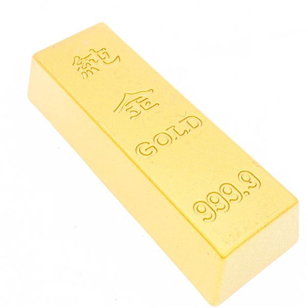 Brass Paper Weight 999.9 Gold Engraving - Origin - Asia1