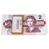 Image 1 : Original Bank Bundle 100 Notes x 1986 Bird Series $2 Choice GEM UNC