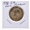 Image 1 : 1928 G.B. One Florin