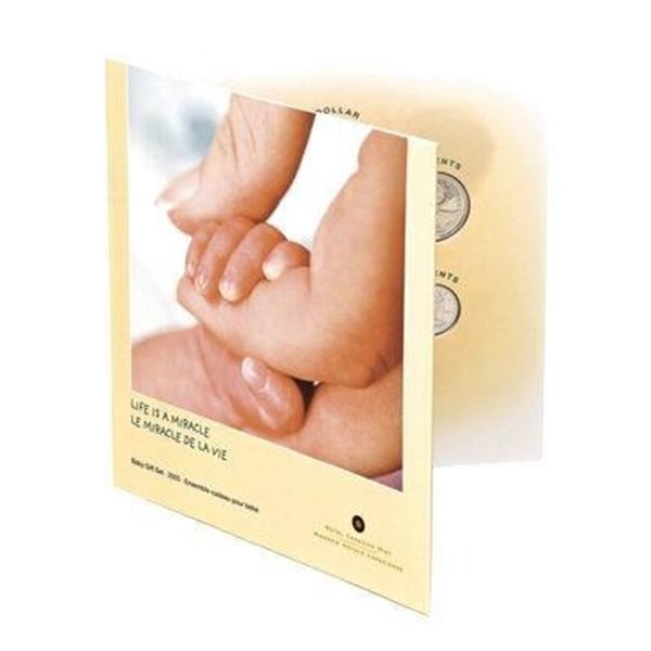 Life is a Miracle Baby UNC Gift Coin Set RCM