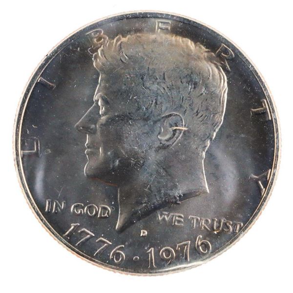 USA 1976D 50 Cents MS66 ICCS1