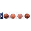 Image 1 : Lot 4 .999 Fine Copper Round Medallions x 1 oz. each.