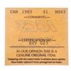 Image 4 : Canada - 1963 $1 MS-63 - ICCS