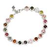 Image 2 : Natural Multi Color  Tourmaline Bracelet