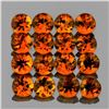 Image 1 : Natural Golden Orange Citrine 25 Pcs (Flawless-VVS1}