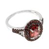 Image 2 : Natural Reddish Mozambique Garnet Ring