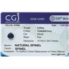 Image 2 : NATURAL VIOLET CEYLON SPINEL 5.29 CTS - CERTIFIED